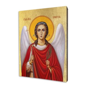 Ikona z Aniołem Stróżem-upominek religijny dla dziecka