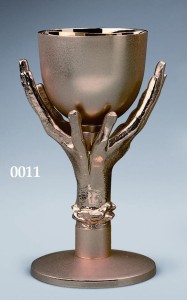 Kielich mszalny, dłonie