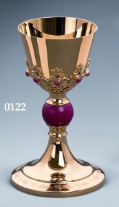 Kielich mszalny nodus kula z kamienia