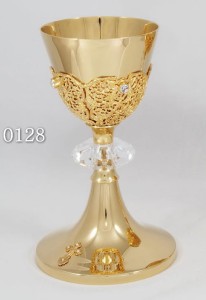 Kielich mszalny z kryształem