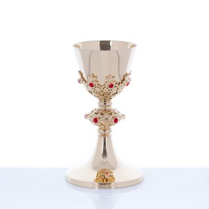 Kielich mszalny bogato zdobiony