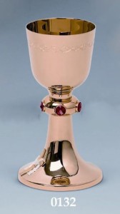 Kielich mszalny krzyż wielkanocny