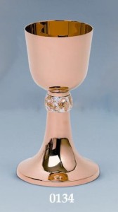 Kielich mszalny winogrona kłosy