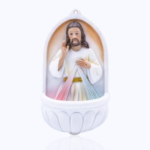 Jezus Miłosierny kropielnica