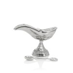 Łódka na kadzidło mosiądz nikiel