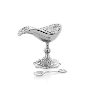 Łódka łyżeczka mosiądz nikiel