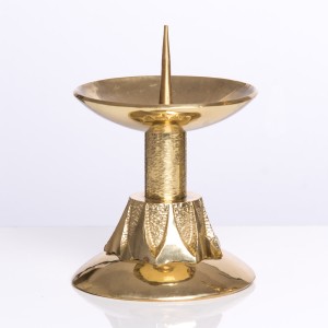 Lichtarz mosiężny 14 cm