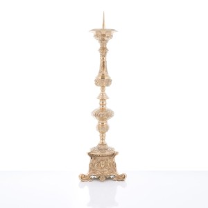 Lichtarz mosiądz 59 cm