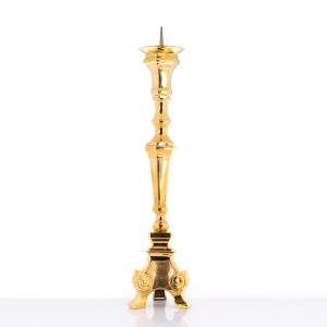 Lichtarz mosiądz 77 cm