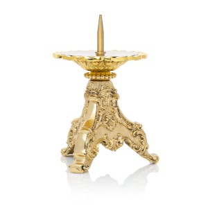 Lichtarz mosiężny 13 cm