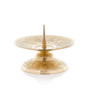 Lichtarz mosiądz 4,5 cm