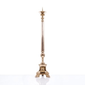 Lichtarz mosiądz 81 cm