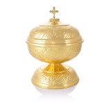 Chrzcielnica zbiornik na wodę święconą mosiądz