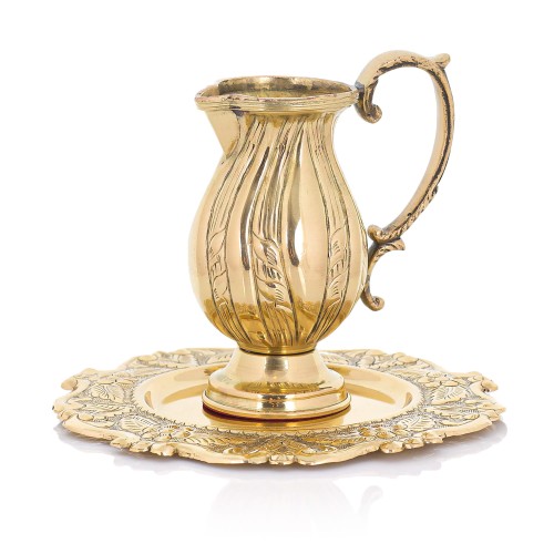 dzbanek chrzest świety mosiądz