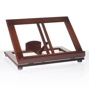 Pulpit drewniany wiśniowy