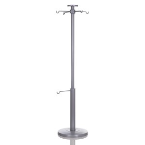 Stojak pomocniczy prosty lakierowany srebrny