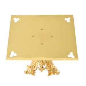 Pulpit podstawka pod mszał mosiądz