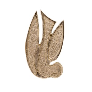 Duch Święty, płaskorzeźba z mosiądzu