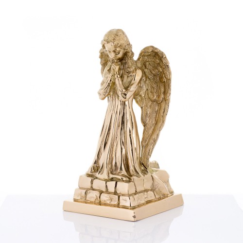 Figura anioł z mosiądzu