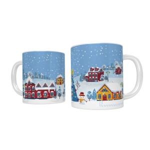 Kubek na święta Zimowe miasteczko