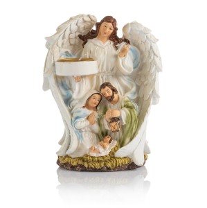Świecznik Anioł - Święta Rodzina Boże Narodzenie