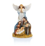 Figurka - Święta Rodzina - anioł - 7 cm - Classic