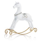 Figurka - konik na biegunach - 24 cm - Favola