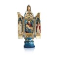 Figurka - tryptyk - Matka Boża Niepokalana - Pieta - Serce Jezusa - 30 cm