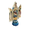 Figurka - tryptyk - Matka Boża Niepokalana - Pieta - Serce Jezusa - 30 cm