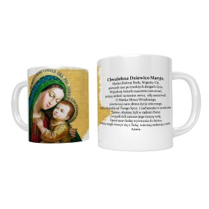 Kubek chrześcijański Matka Boża Dobrej Rady