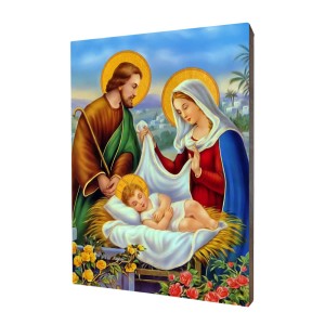 Ikona złocona Święta Rodzina