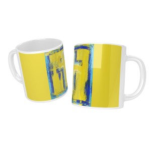 Kubek religijny z Krzyżem