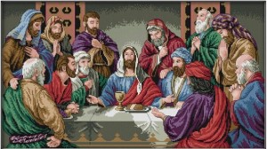 Ostatnia Wieczerza, wyklejanka