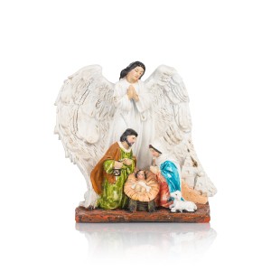 Szopka bożonarodzeniowa - Święta Rodzina - 13 cm - Classic