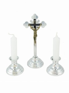 Komplet na kolędę srebrny