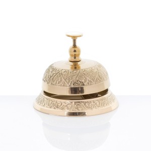 Dzwonek mosiężny sygnalizacyjny