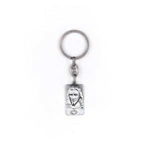 Serce Jezusa – brelok - satynowa powłoka