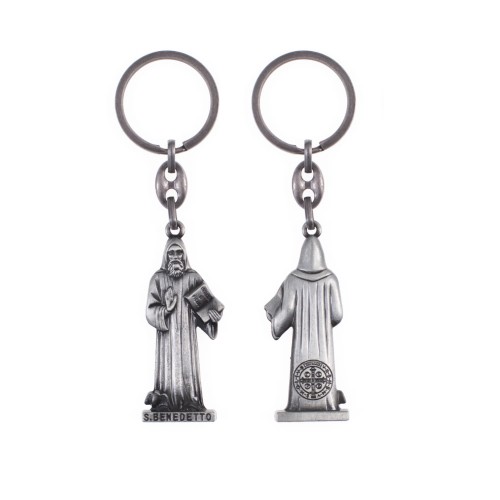 brelok-sw-benedykt-satynowa-powłoka