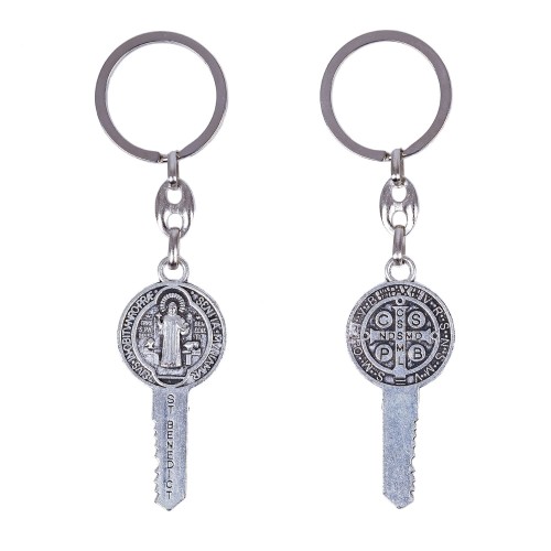 Brelok - klucz - Św. Benedykt