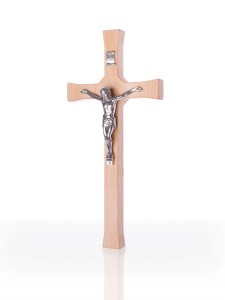 Krzyż z drewna bukowego klasyczny