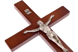 Krzyż klasyczny drewniany 54 cm