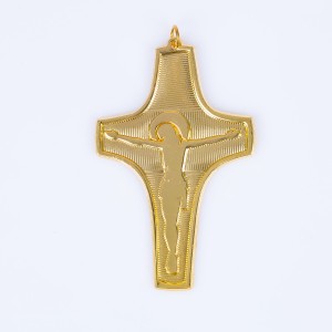 Krzyżyk odlew złoty