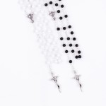 Różaniec - Pierwsza Komunia Święta - 6 mm - plastik
