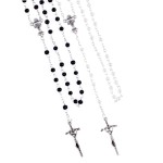 Różaniec - Pierwsza Komunia Święta - 4 mm - szkło