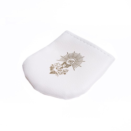 Etui na różaniec z ekoskóry, białe