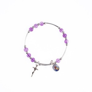 Bransoletka - Koronka do św. Krzysztofa - instrukcja modlitwy