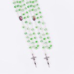 Różaniec szklany - Jezus Miłosierny - Matka Boża Częstochowska