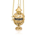 Trybularz mosiądz ażurowy