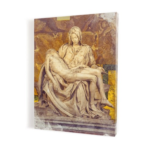 Pieta, obraz na płótnie canvas