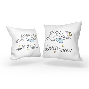 Poduszka dla dziecka, Kotek